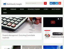 Tablet Screenshot of multifamilyinsight.net
